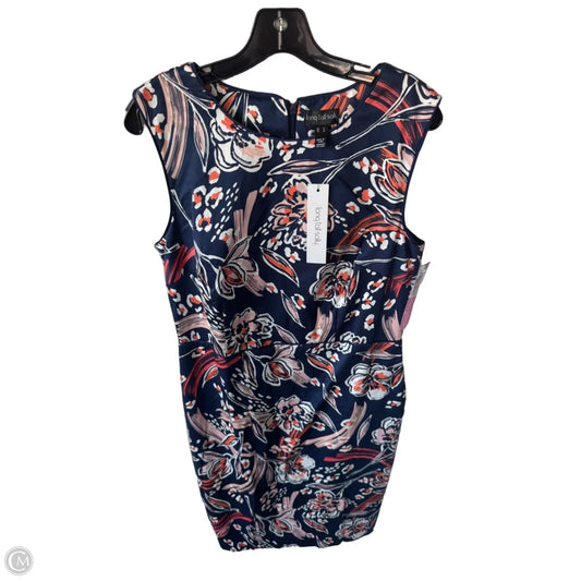 Dress Work By Long Tall Sally In Blue & Orange, Size: M