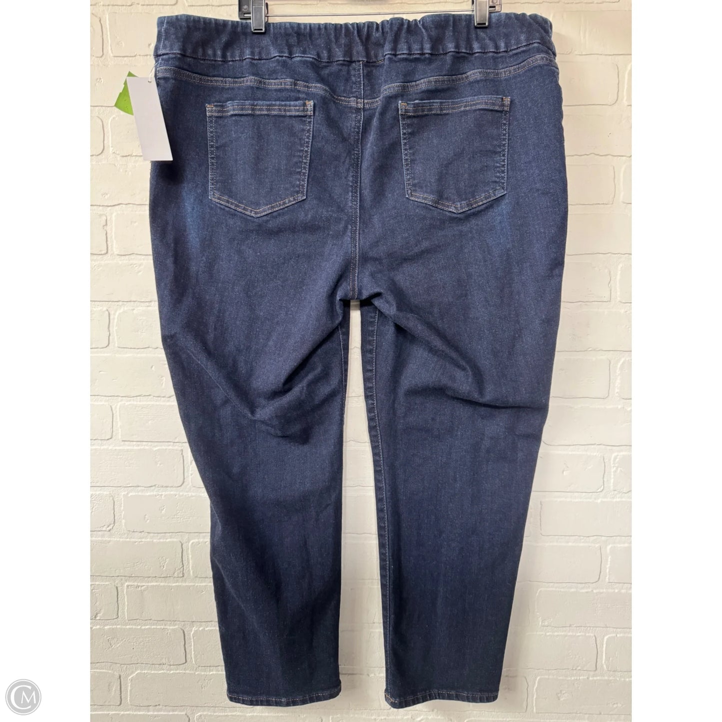 Jeans Jeggings By Chicos In Blue Denim, Size: 20
