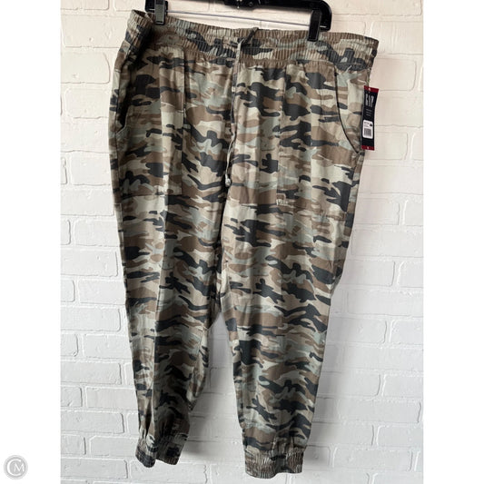 Pants Joggers By Gap In Camouflage Print, Size: 16