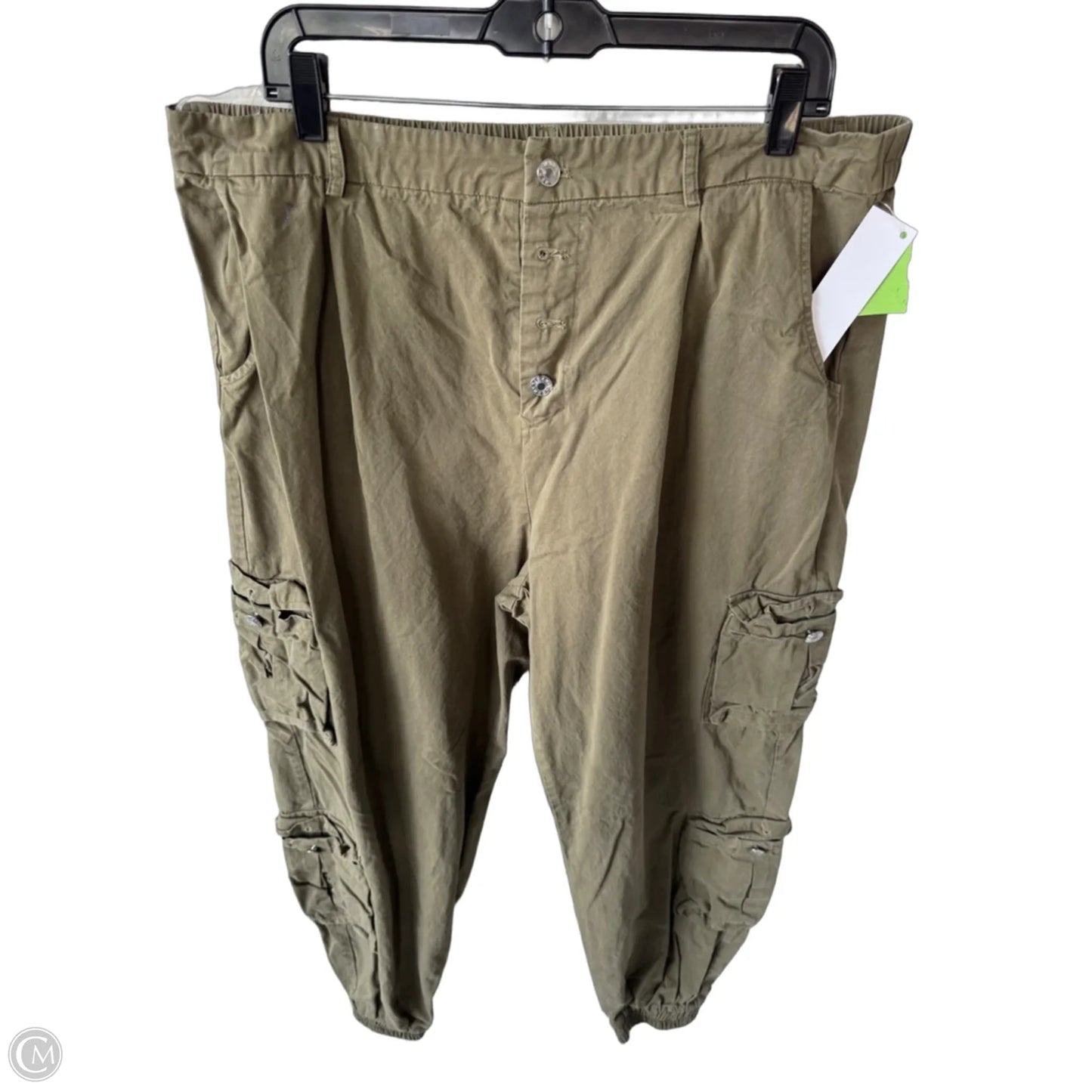 Pants Joggers By Clothes Mentor In Green, Size: 18