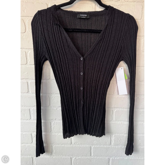Top Long Sleeve By Workshop In Black, Size: S