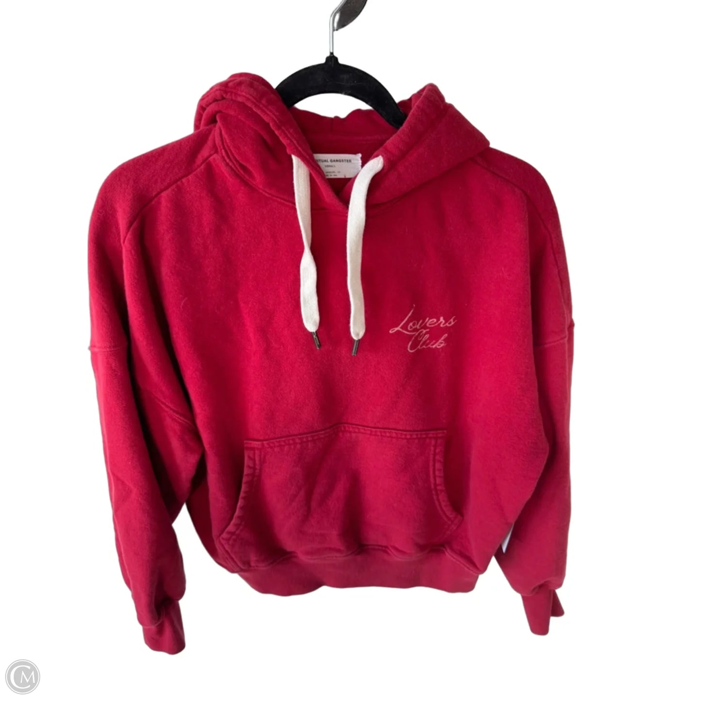 Sweatshirt Hoodie By Spiritual Gangster In Red, Size: Xs