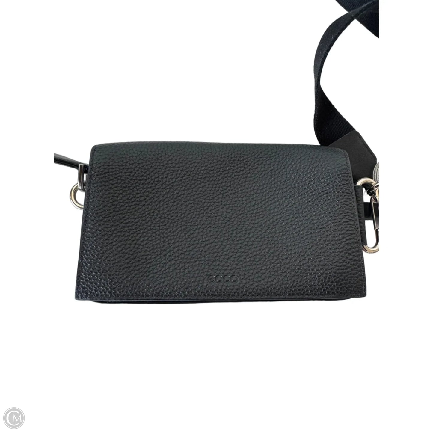 Crossbody Leather By Ecco, Size: Small