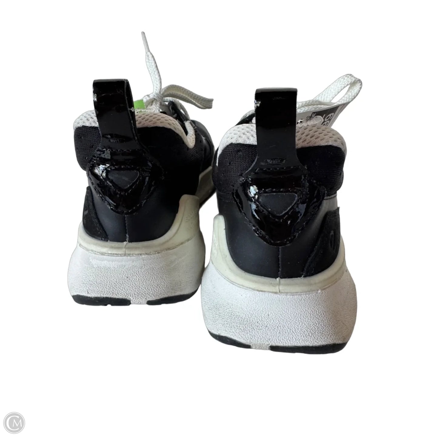Shoes Sneakers By Ecco In Black & White, Size: 8