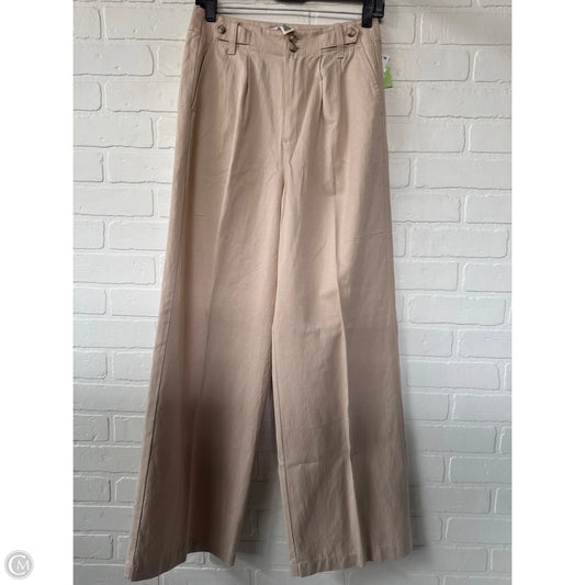 Pants Wide Leg By Madewell In Tan, Size: 0