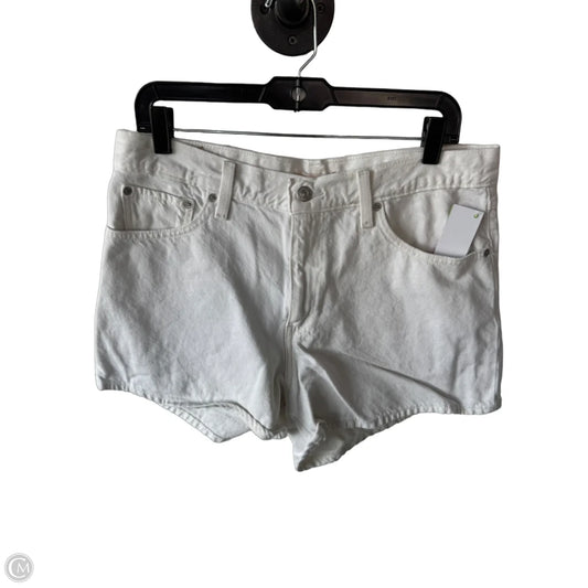 Shorts By Levis In White Denim, Size: 14
