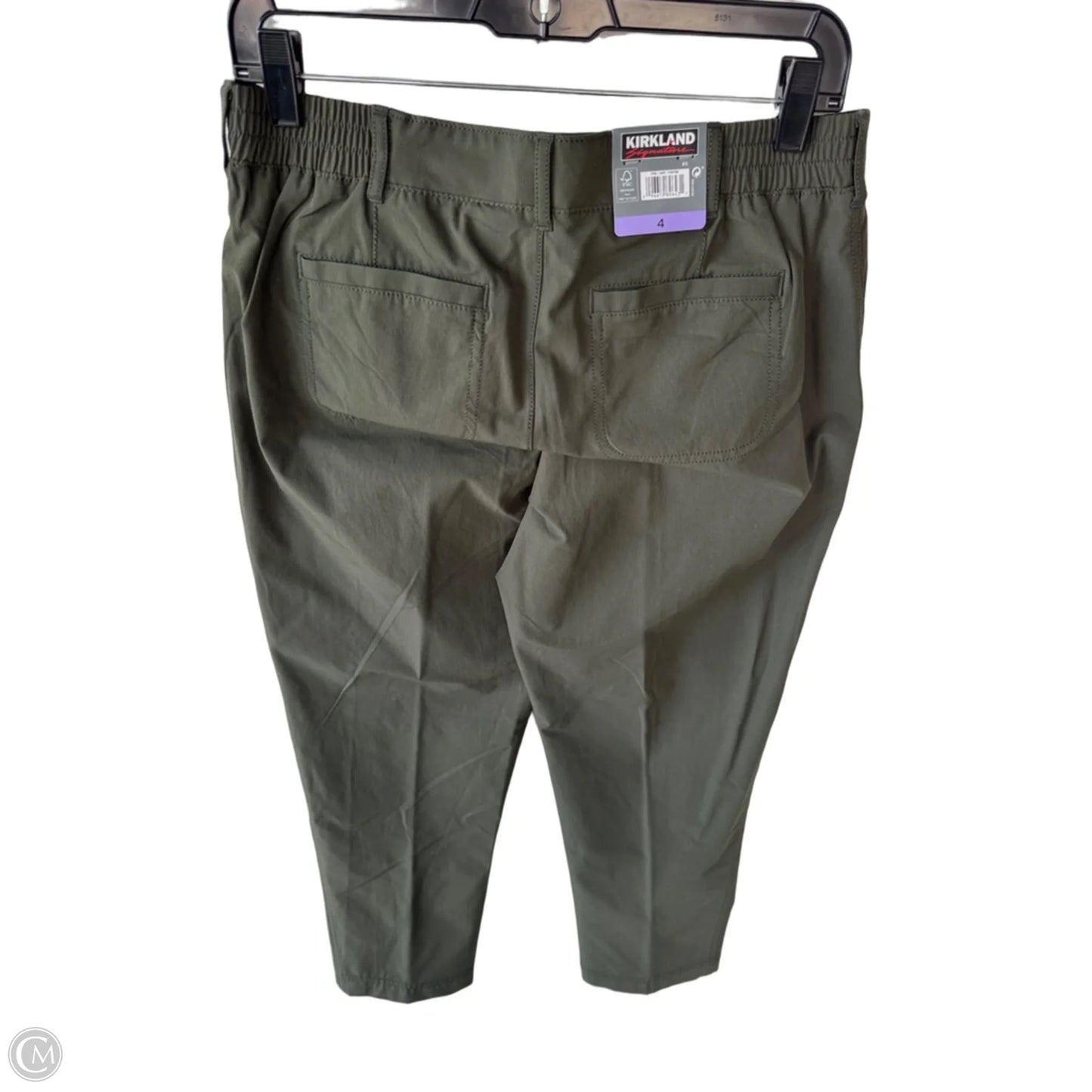 Pants Other By Kirkland In Green, Size: 4