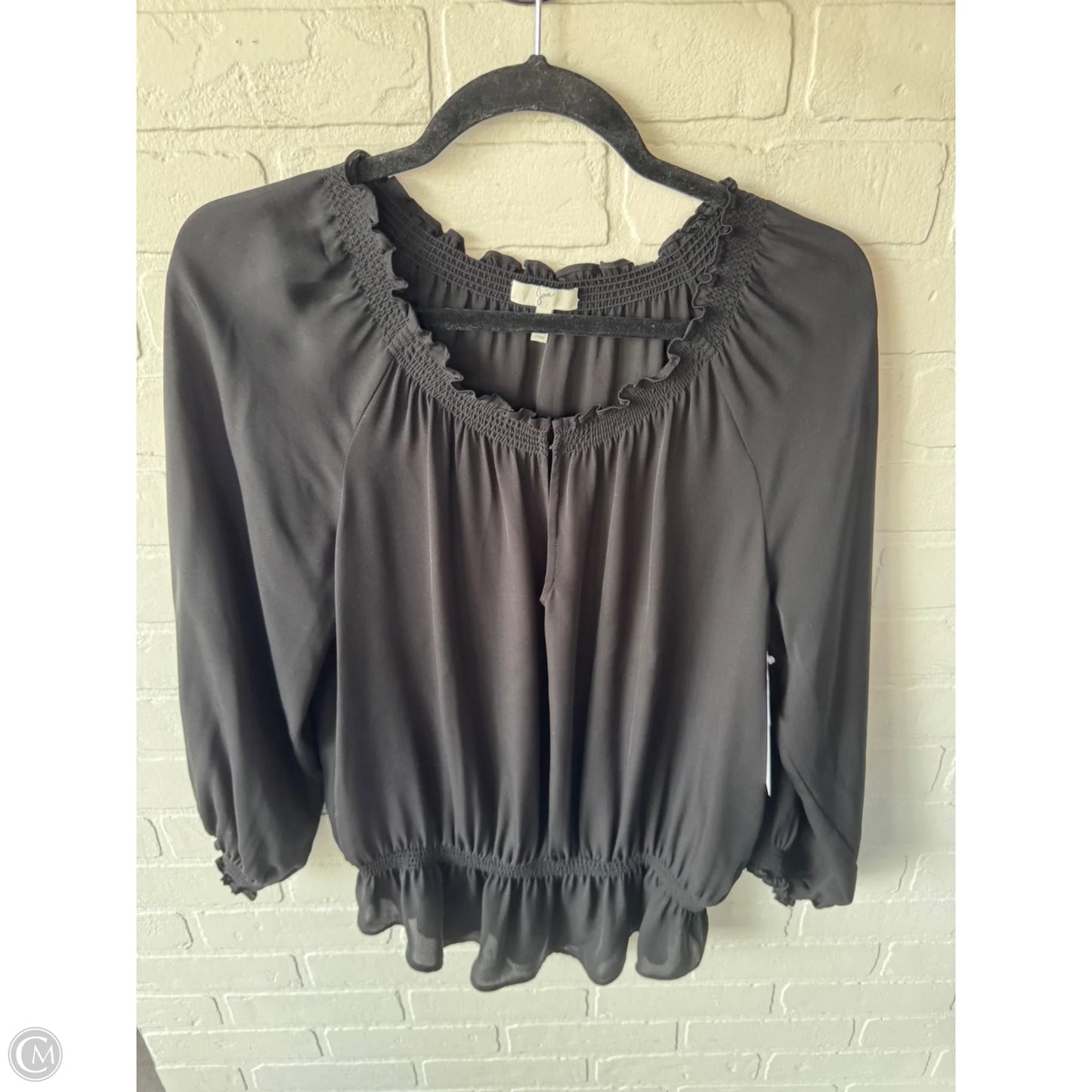 Top Long Sleeve By Joie In Black, Size: Xs