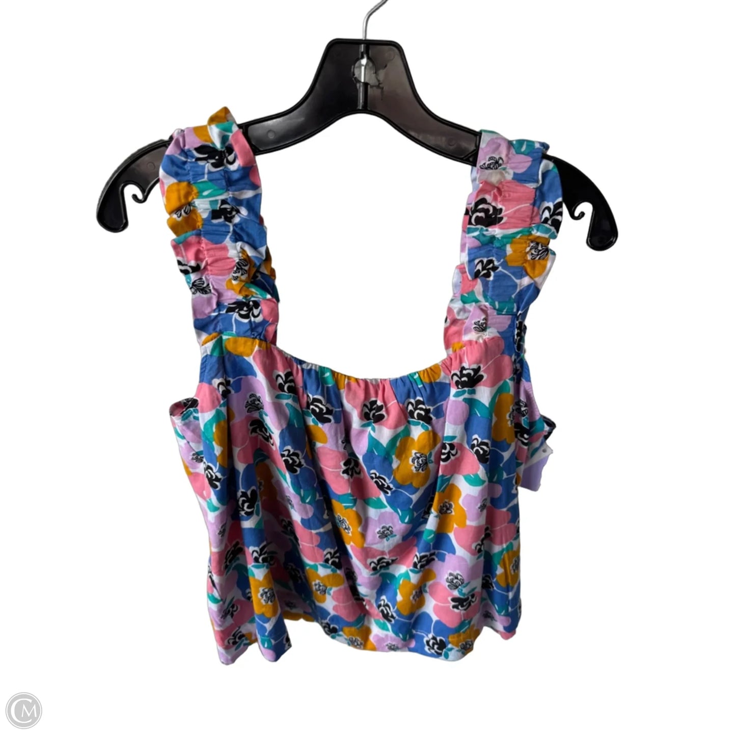 Top Sleeveless By On 34th In Blue & Pink, Size: L