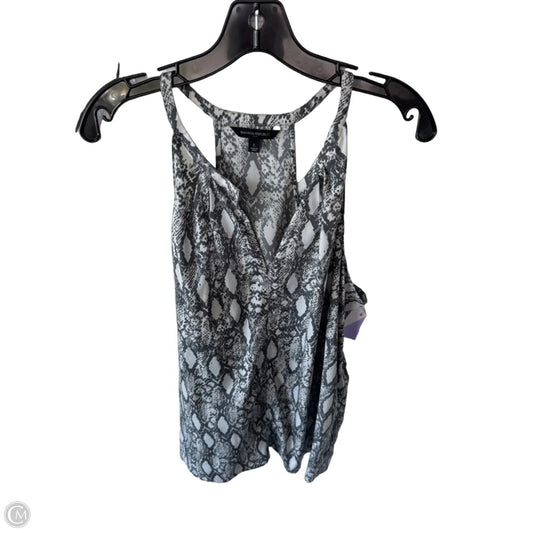 Top Sleeveless By Banana Republic In Grey, Size: L
