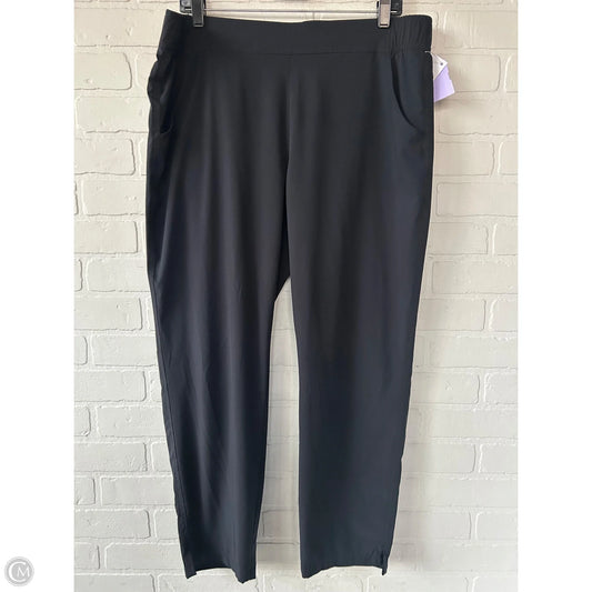 Athletic Pants By Eddie Bauer In Black, Size: 12