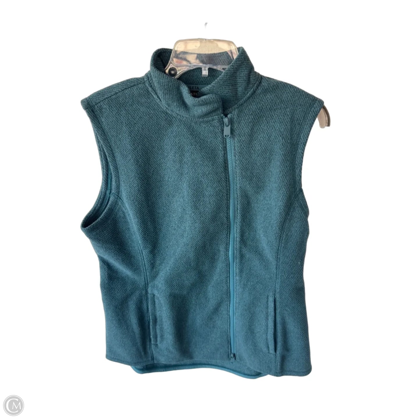 Vest Fleece By Athleta In Blue, Size: L