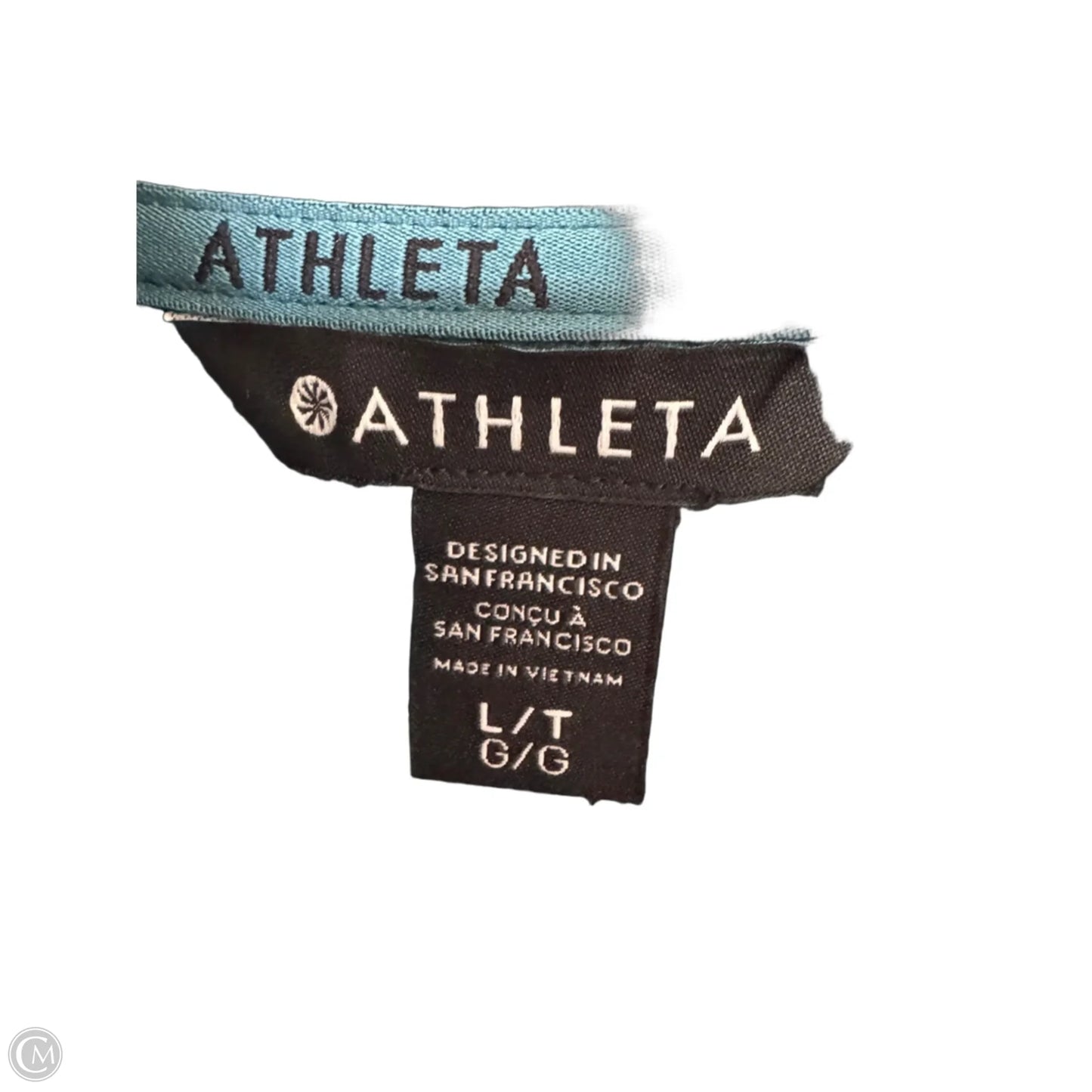 Vest Fleece By Athleta In Blue, Size: L