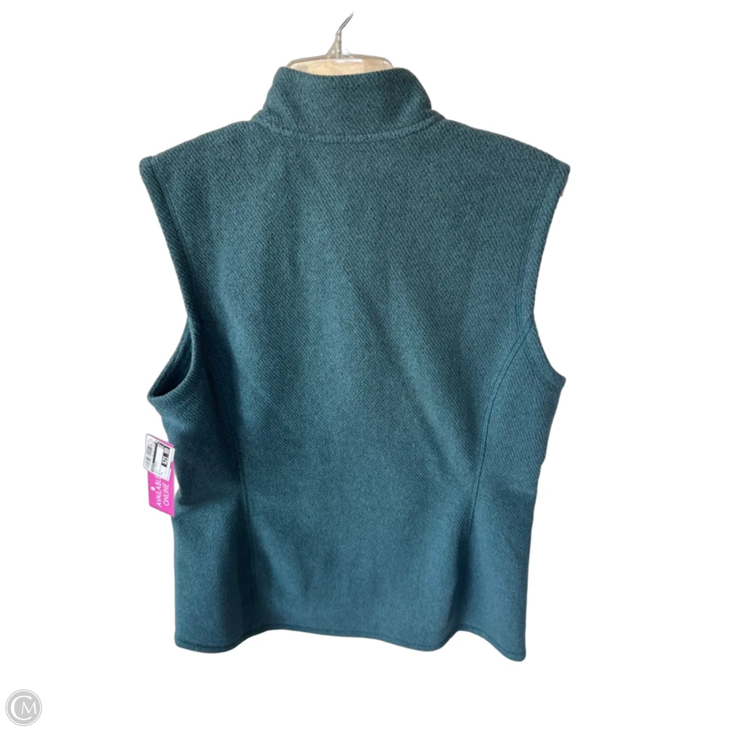 Vest Fleece By Athleta In Blue, Size: L