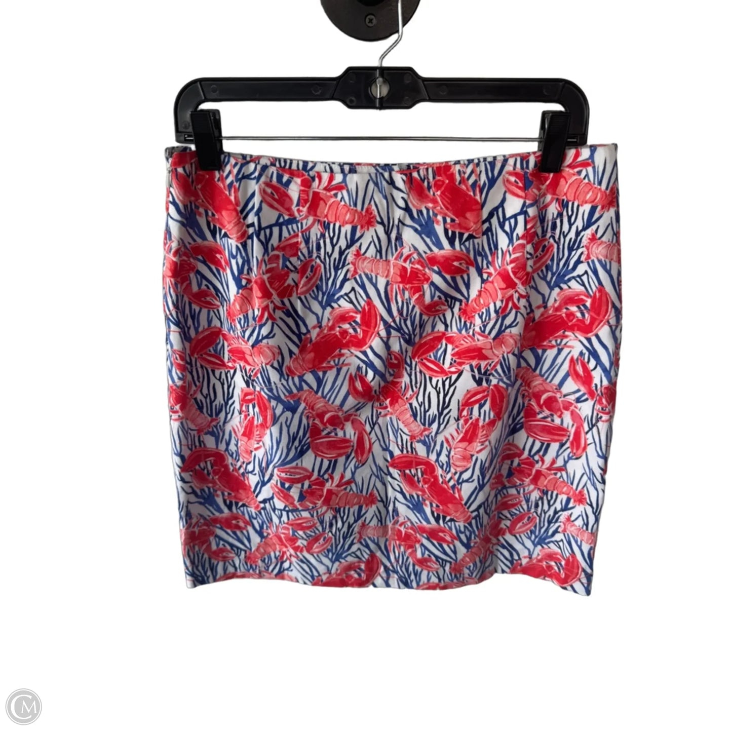 Skirt Mini & Short By Talbots In Blue & Red & White, Size: 6
