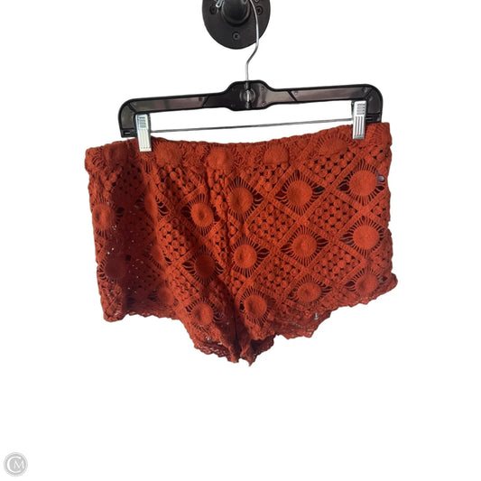 Swimwear Cover-up By Anthropologie In Orange, Size: L