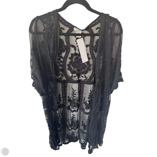 Kimono By Rachel Zoe In Black, Size: Osfm