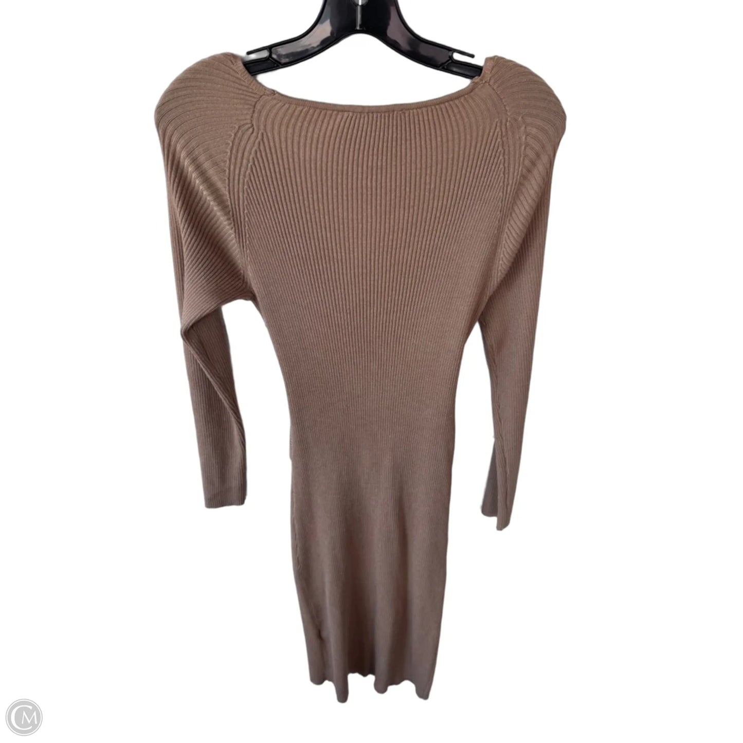 Dress Sweater By And Now This In Tan, Size: M