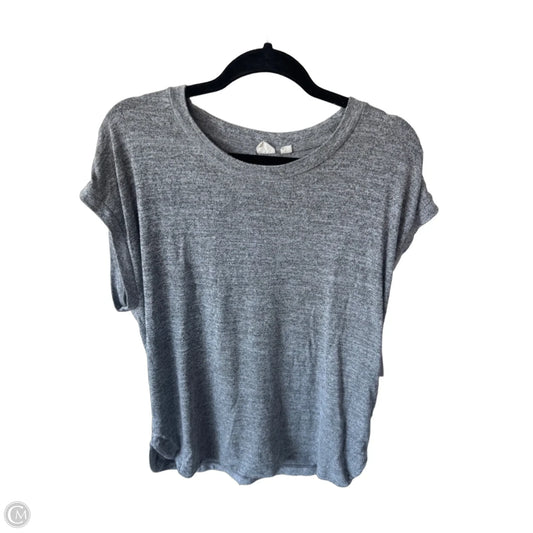 Top Short Sleeve By Gap In Grey, Size: L