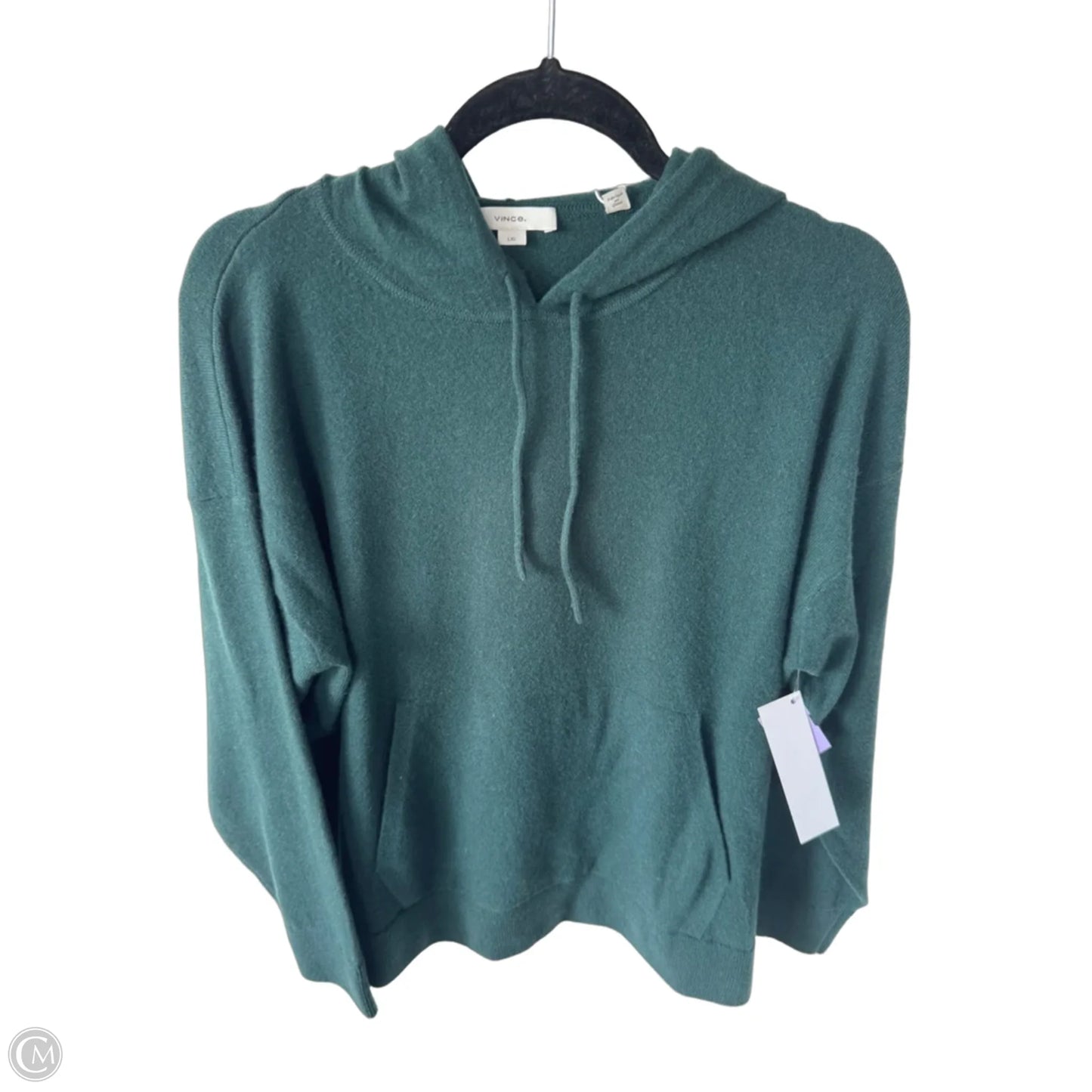 Sweater Cashmere By Vince In Green, Size: L