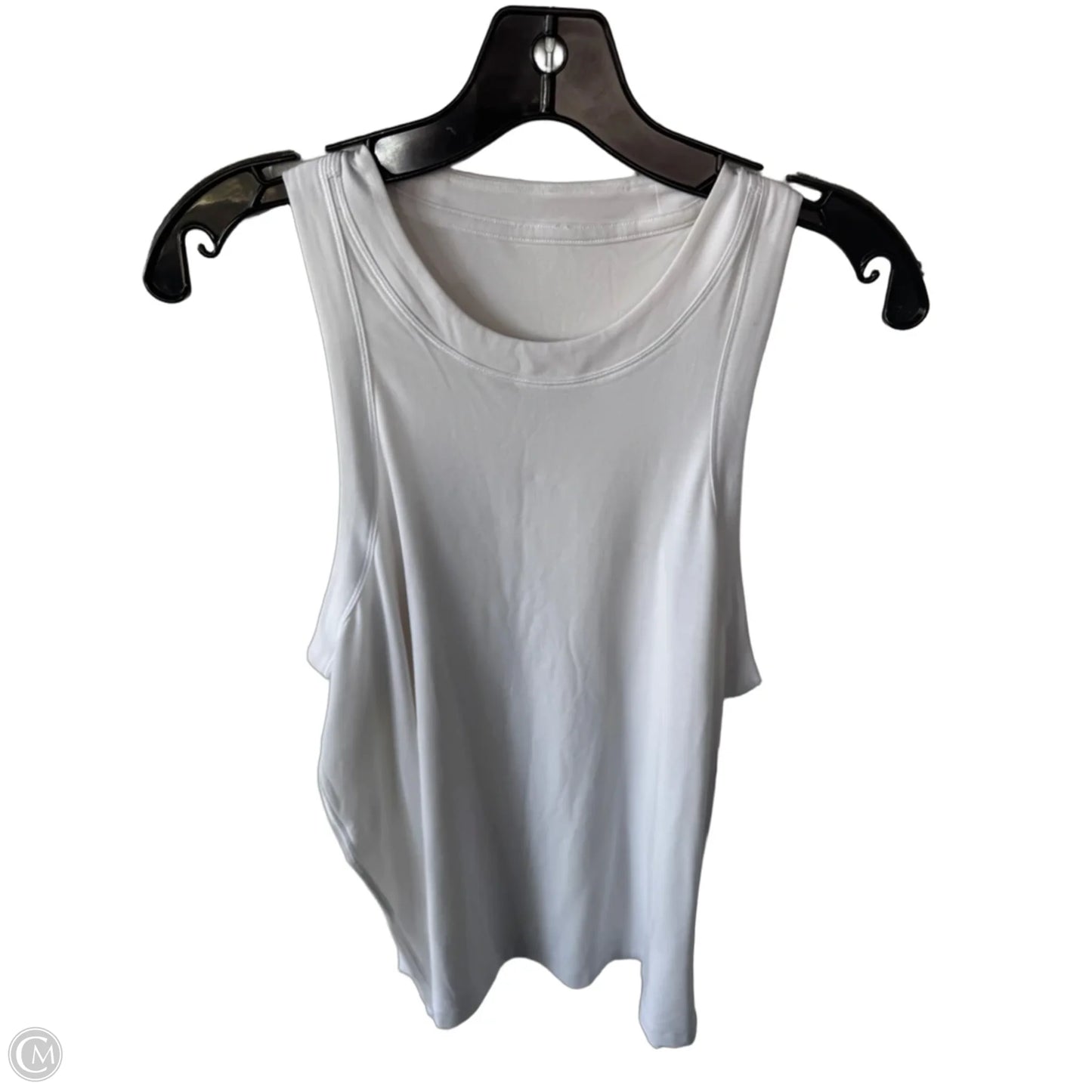 Athletic Tank Top By Lululemon In White, Size: M