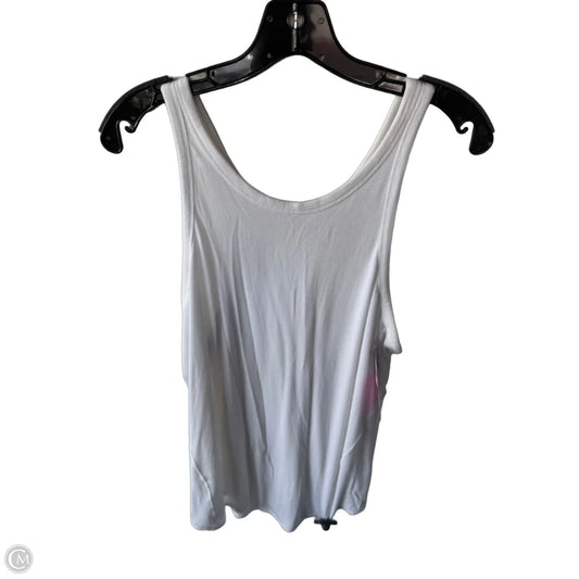 Athletic Tank Top By Lululemon In White, Size: M