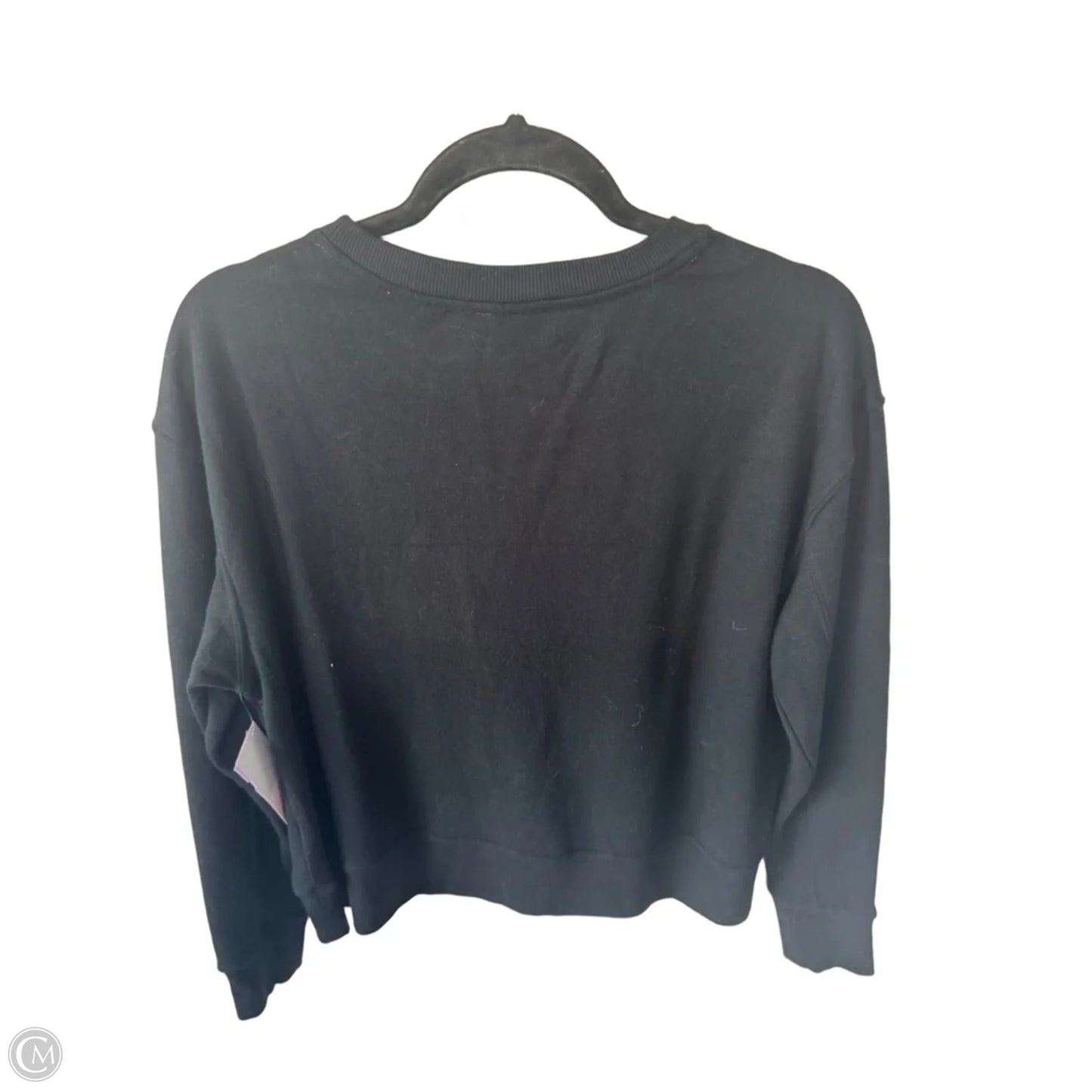 Sweatshirt Crewneck By Jane And Delancey In Black, Size: S