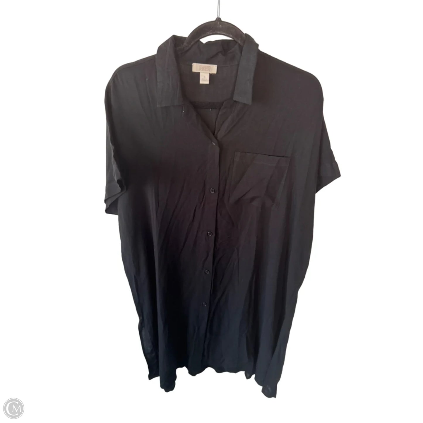 Dress Casual Midi By Cmc In Black, Size: S