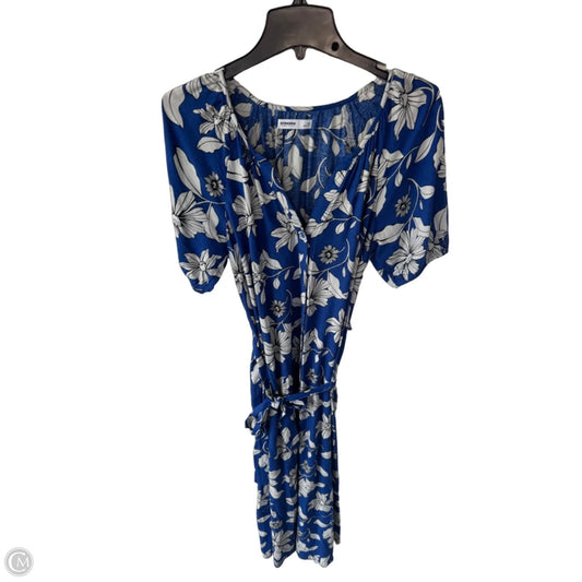 Dress Casual Maxi By Sonoma In Blue & White, Size: Xs