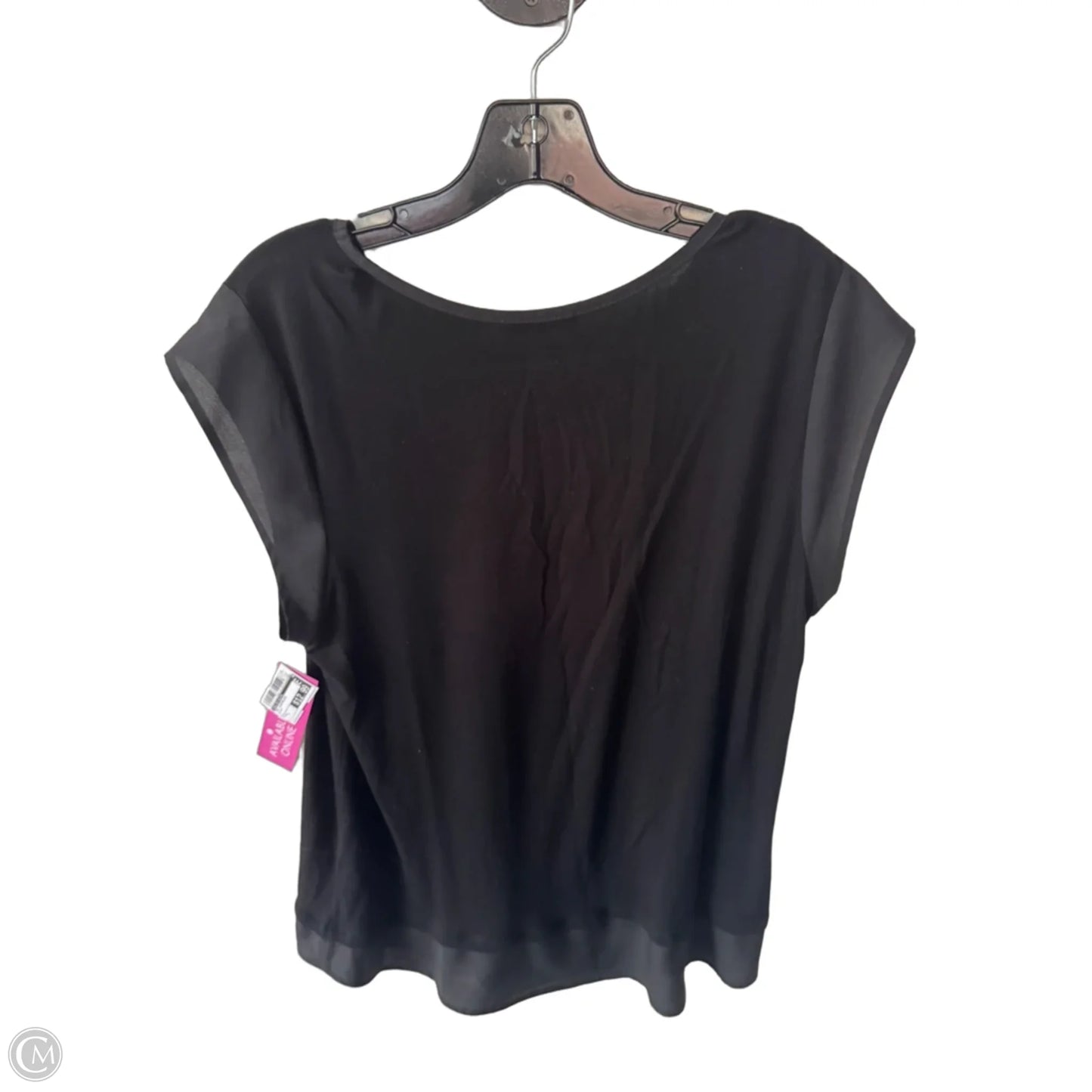 Top Sleeveless By Calvin Klein In Black, Size: L