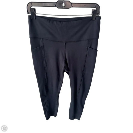 Athletic Leggings By Marika In Black, Size: 12