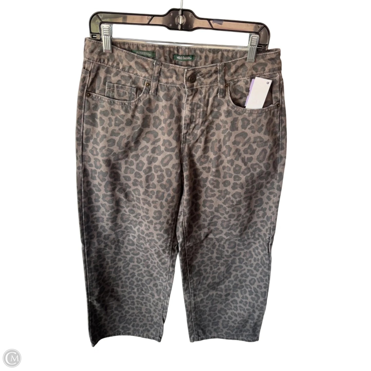 Jeans Wide Leg By Wild Fable In Animal Print, Size: 8