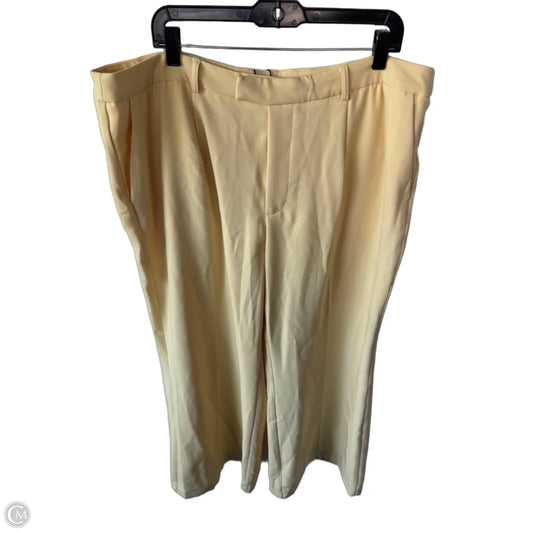 Pants Other By Cider In Yellow, Size: 22