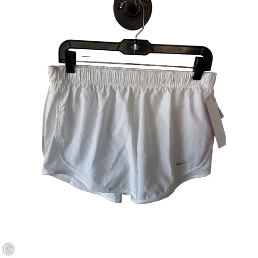 Athletic Shorts By Nike In White, Size: 12
