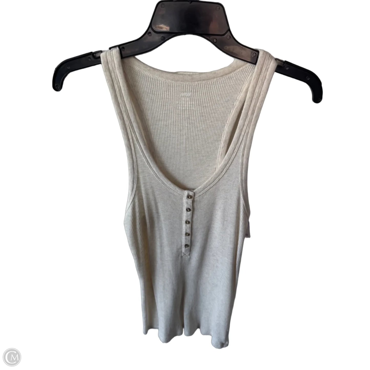 Top Sleeveless By Aerie In Cream, Size: M