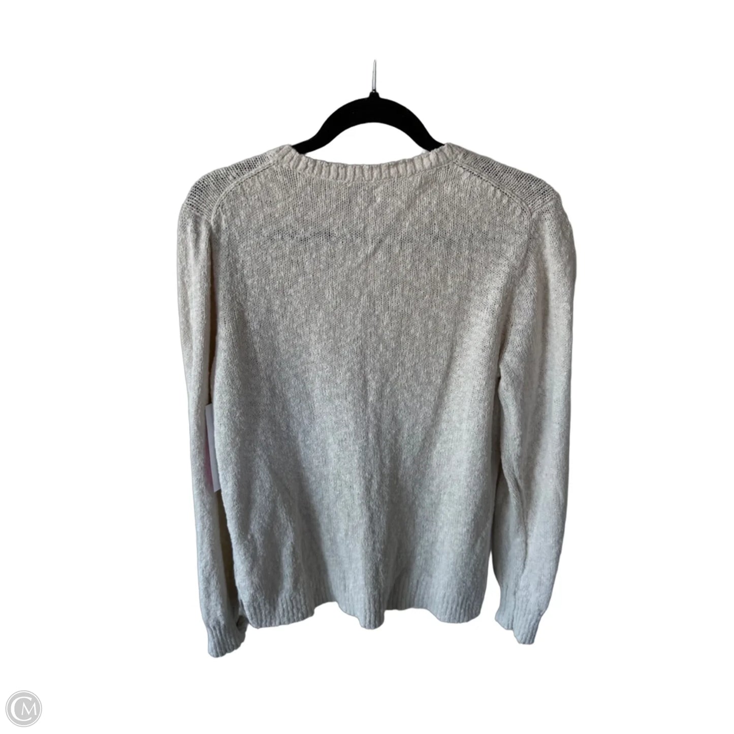 Sweater By J. Crew In Cream, Size: L
