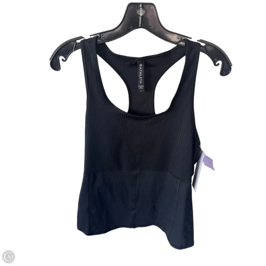 Athletic Tank Top By Athleta In Black, Size: L