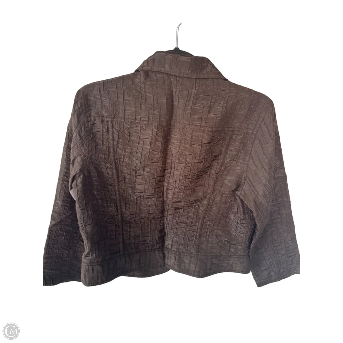 Blazer By Chicos In Brown, Size: M