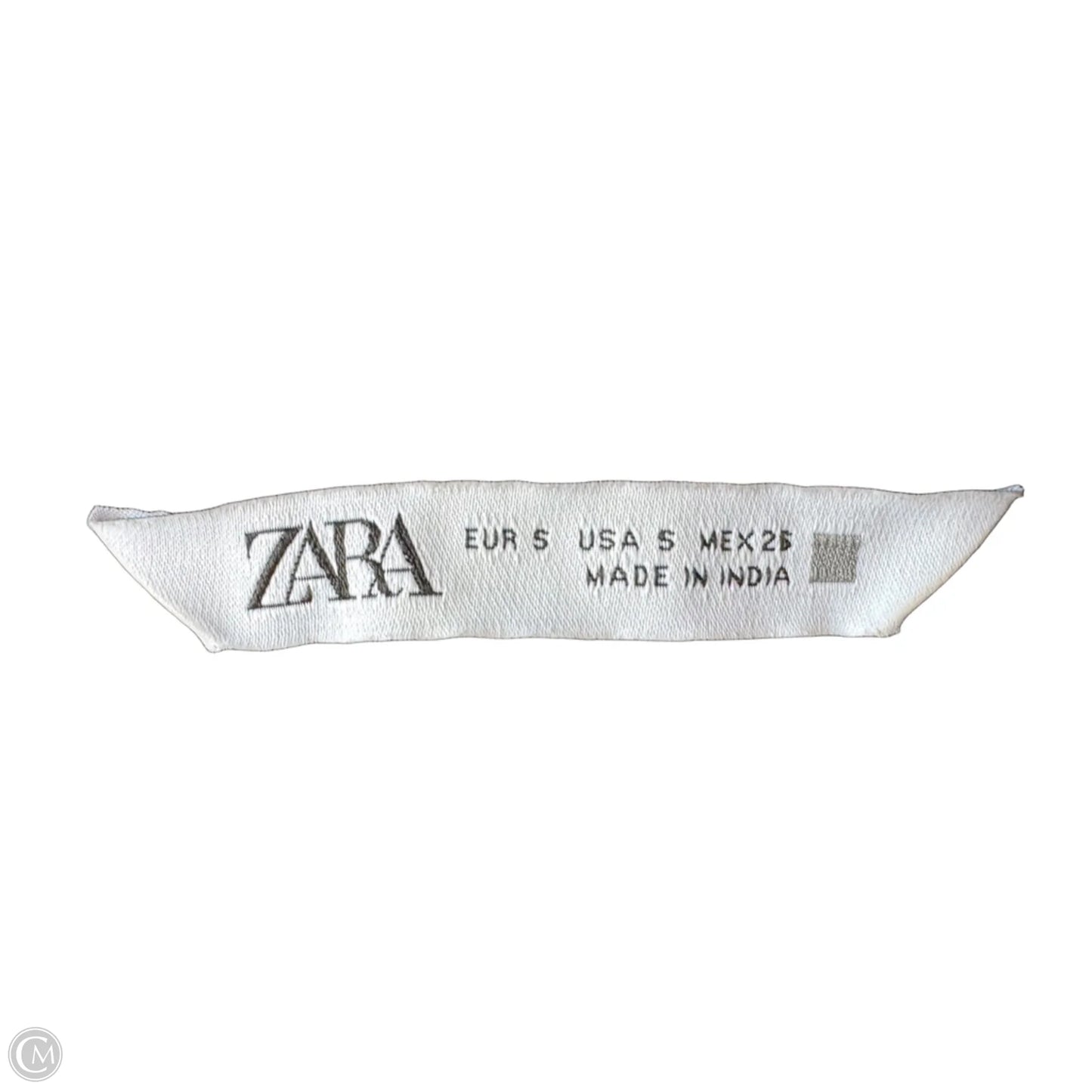 Top 3/4 Sleeve By Zara In Black, Size: S