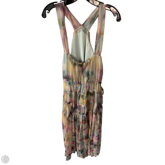 Dress Party Long By Parker In Green & Yellow, Size: Xl