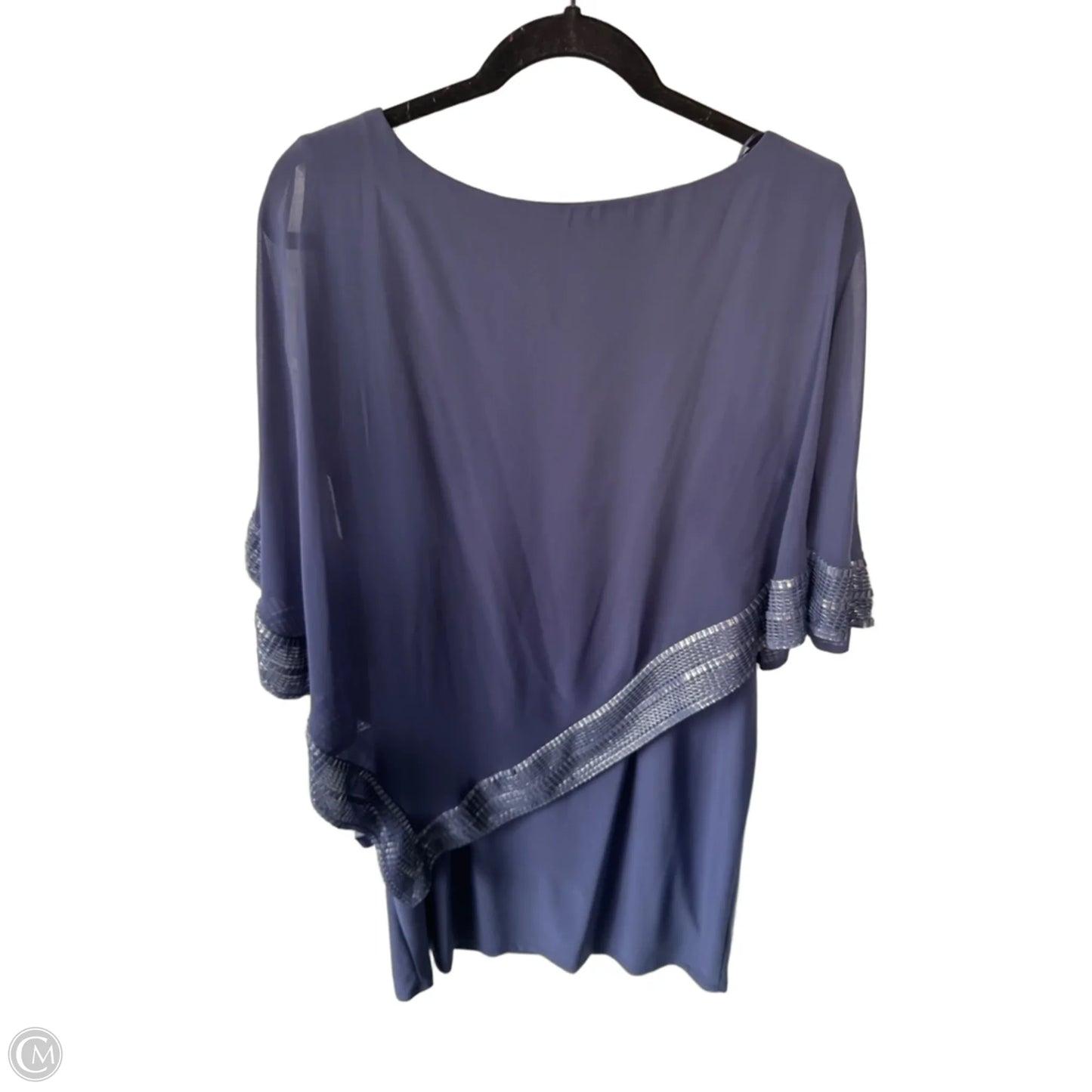 Dress Party Midi By Clothes Mentor In Purple, Size: Xl
