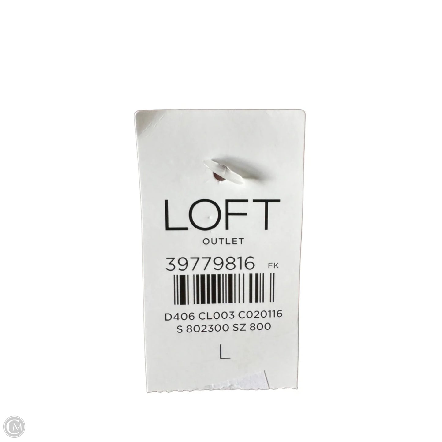 Sweater By Loft In Green, Size: L