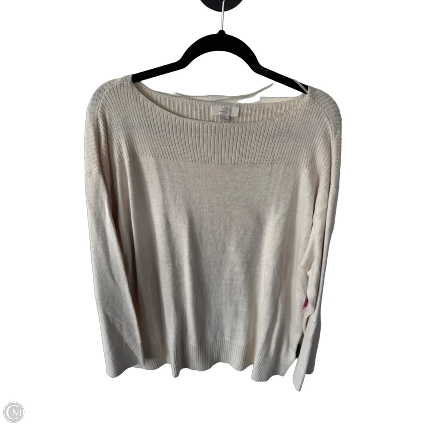 Sweater By Loft In Tan, Size: Xl