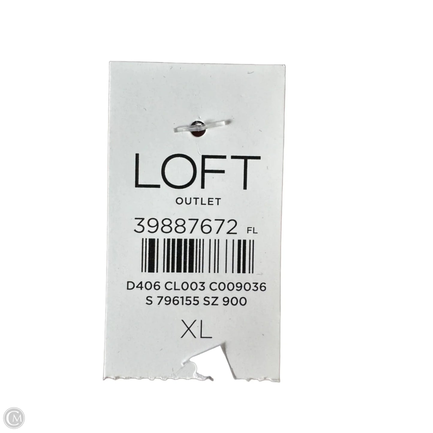Sweater By Loft In Blue, Size: Xl