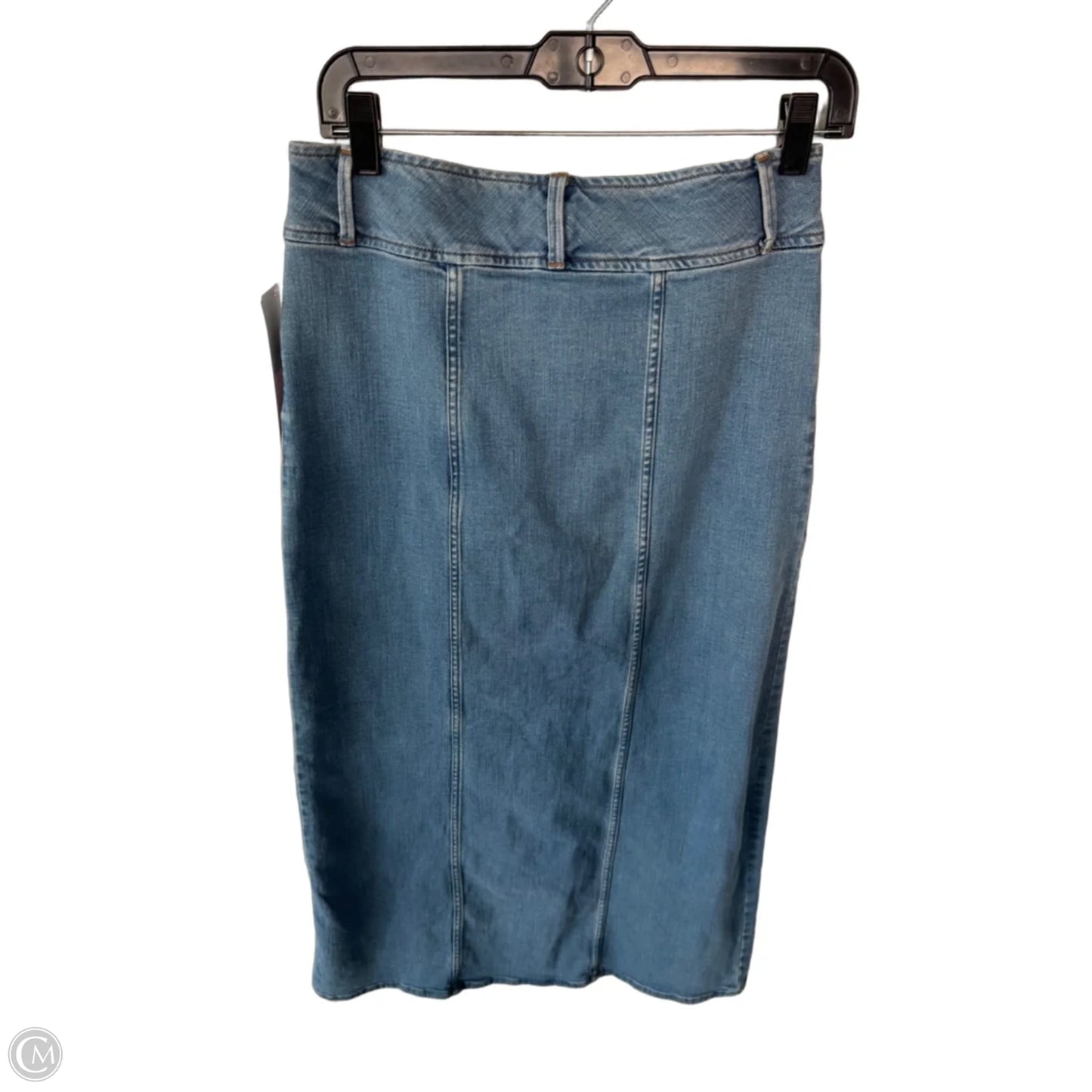 Skirt Maxi By Clothes Mentor In Blue Denim, Size: 2