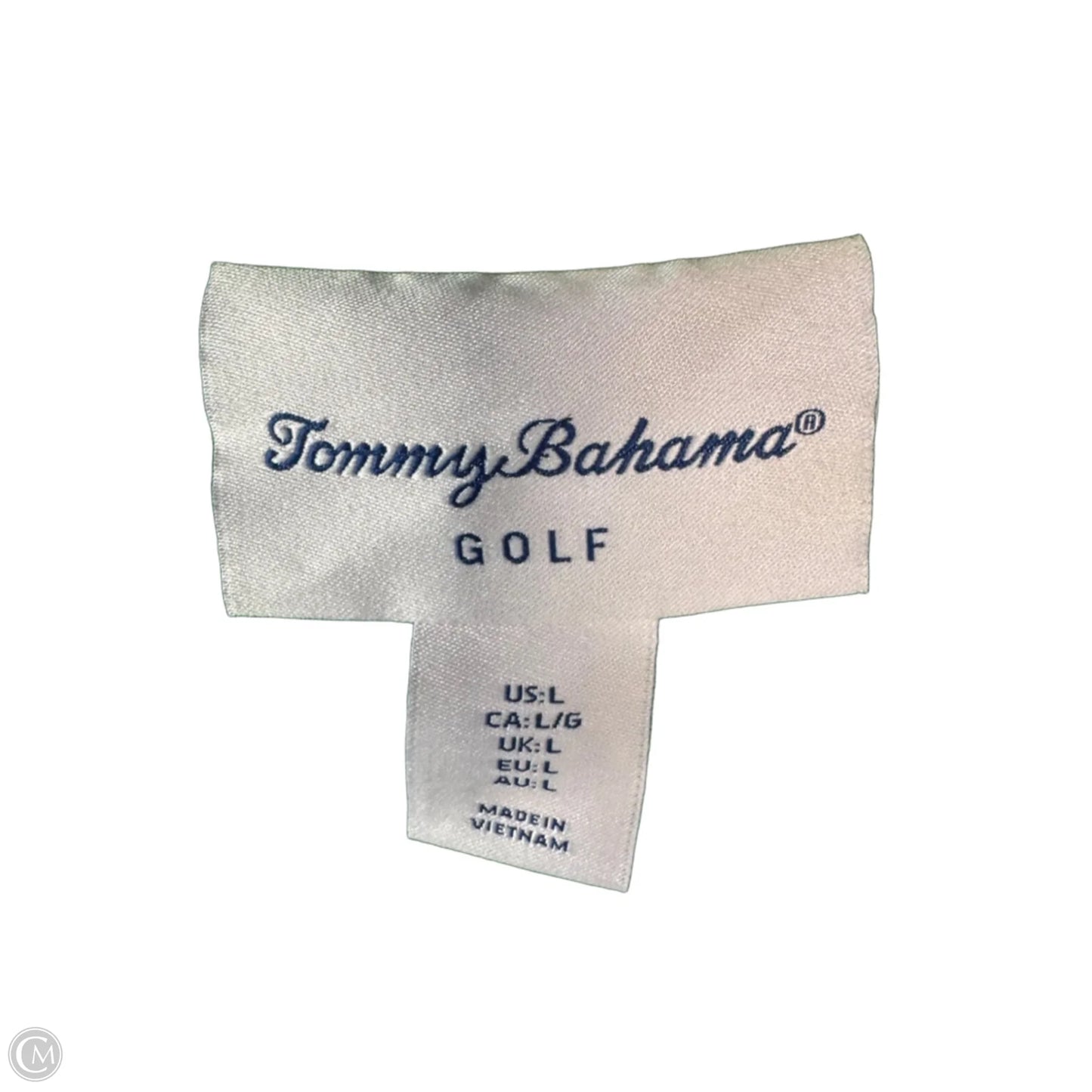 Athletic Tank Top By Tommy Bahama In Green & White, Size: L