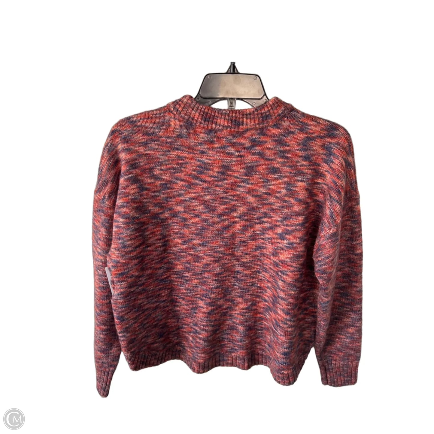 Sweater By Madewell In Blue & Orange, Size: M