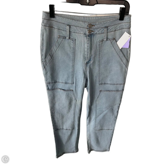 Jeans Straight By In Loom In Blue Denim, Size: 8