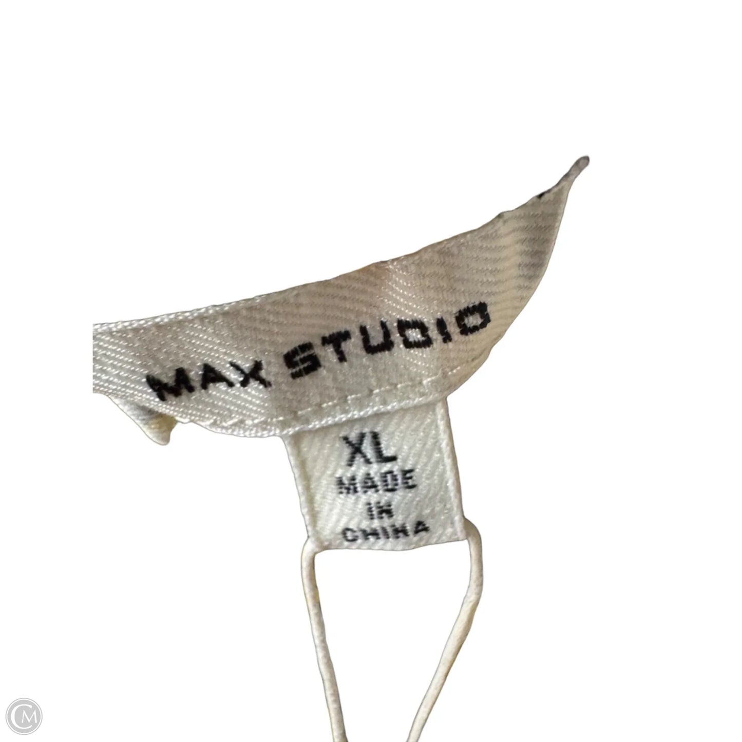 Dress Casual Short By Max Studio In Yellow, Size: Xl