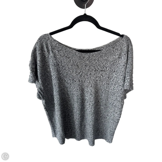 Sweater Short Sleeve By Talbots In Black & White, Size: Xl